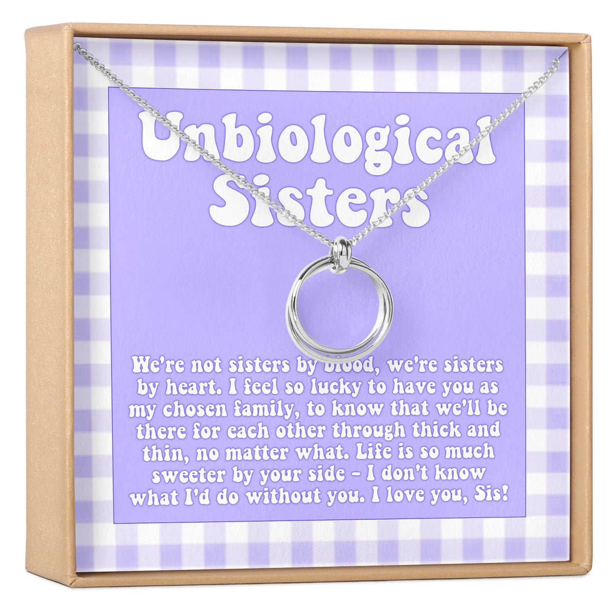 Unbiological Sisters Necklace, Multiple Styles