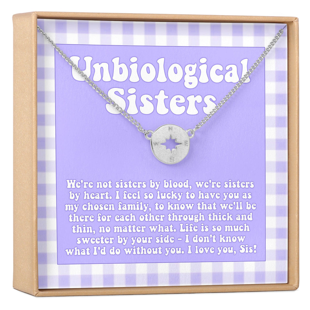 Unbiological Sisters Necklace, Multiple Styles
