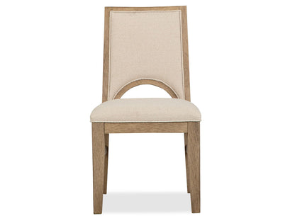 Tristan - Upholstered Side Chair (Set of 2) - Swiss Coffee