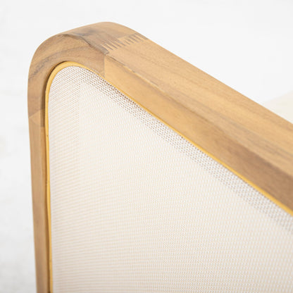 Outdoor Acacia Wood Patio Club Chair
