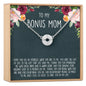 Bonus Mom Necklace, Multiple Styles