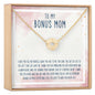 Bonus Mom Necklace, Multiple Styles
