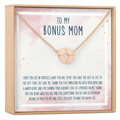 Bonus Mom Necklace, Multiple Styles