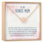 Bonus Mom Necklace, Multiple Styles