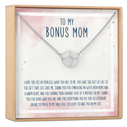 Bonus Mom Necklace, Multiple Styles
