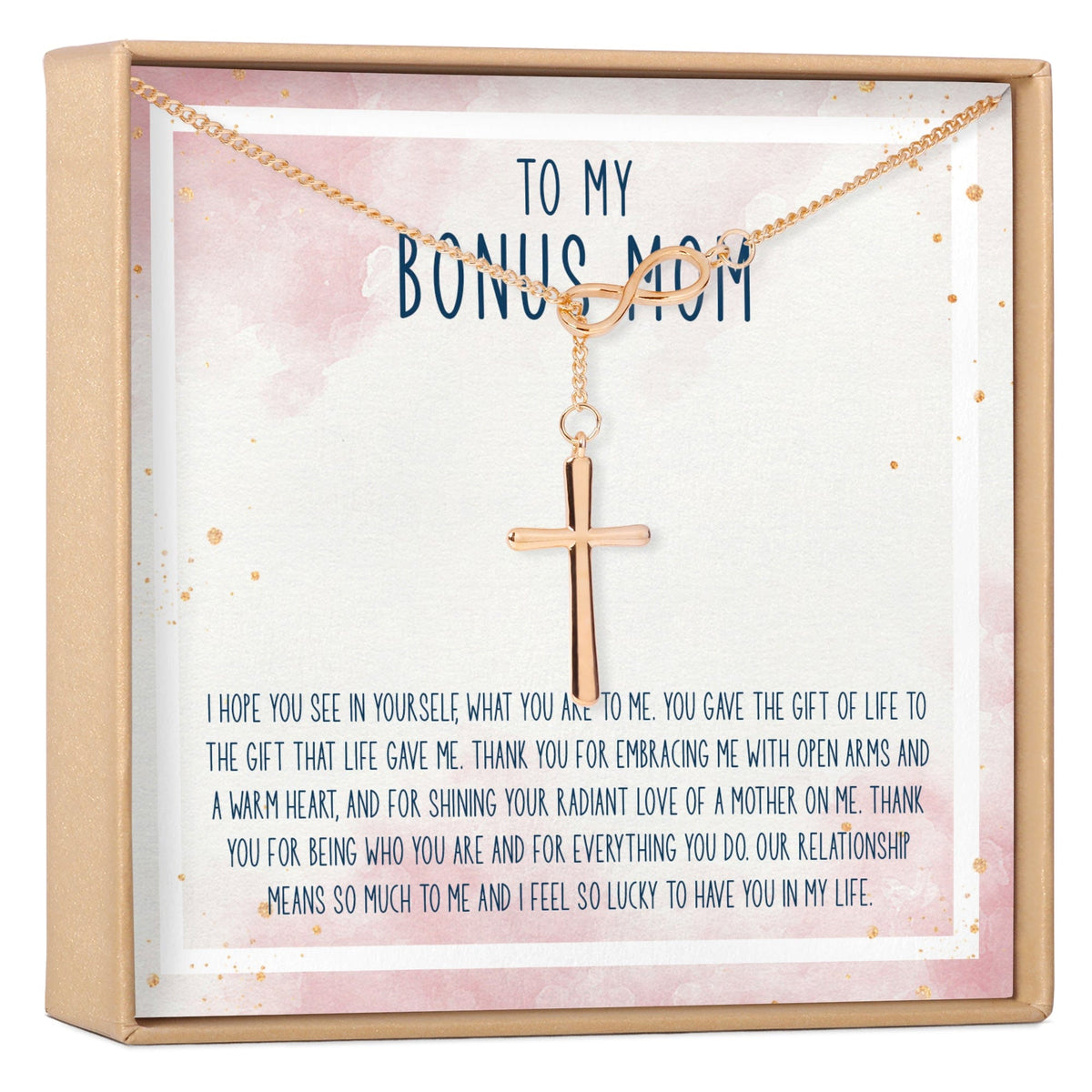 Bonus Mom Necklace, Multiple Styles