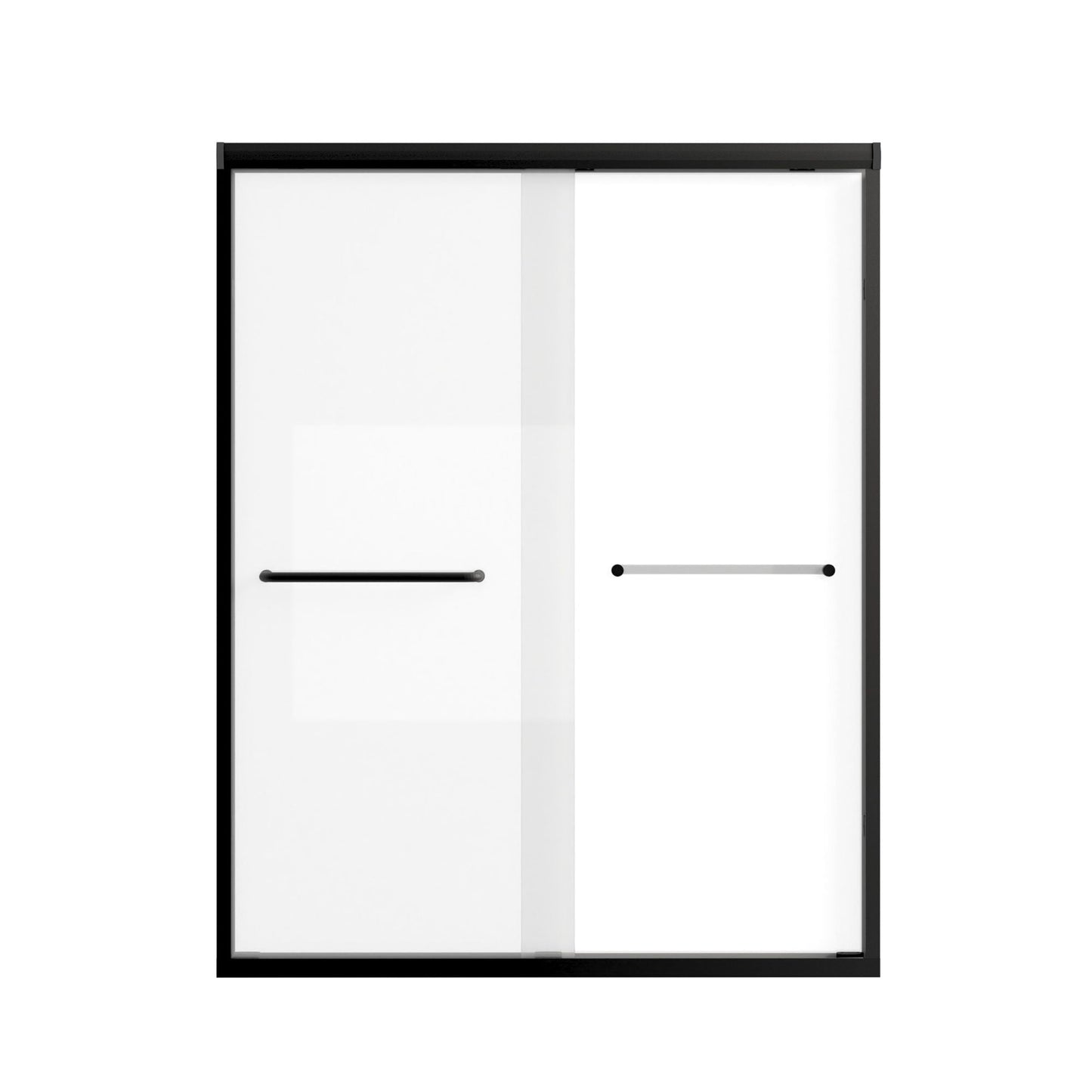 Double Sliding Shower Door With Explosion Proof Film