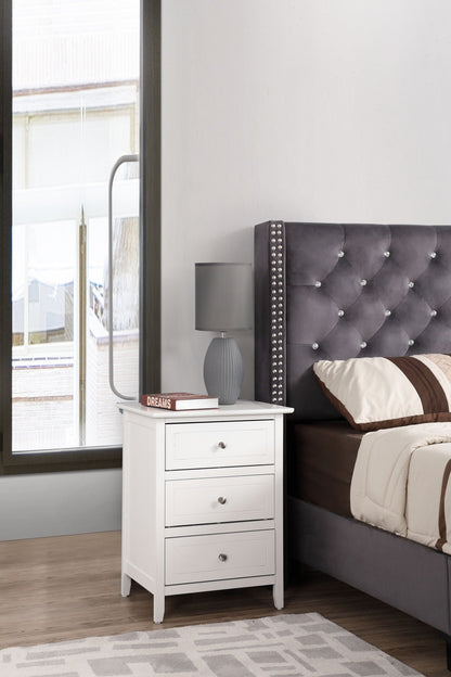 Daniel - 3 Drawer Nightstand