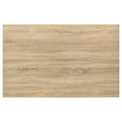 Garza 5-piece Rectangular Dining Table Greige Oak