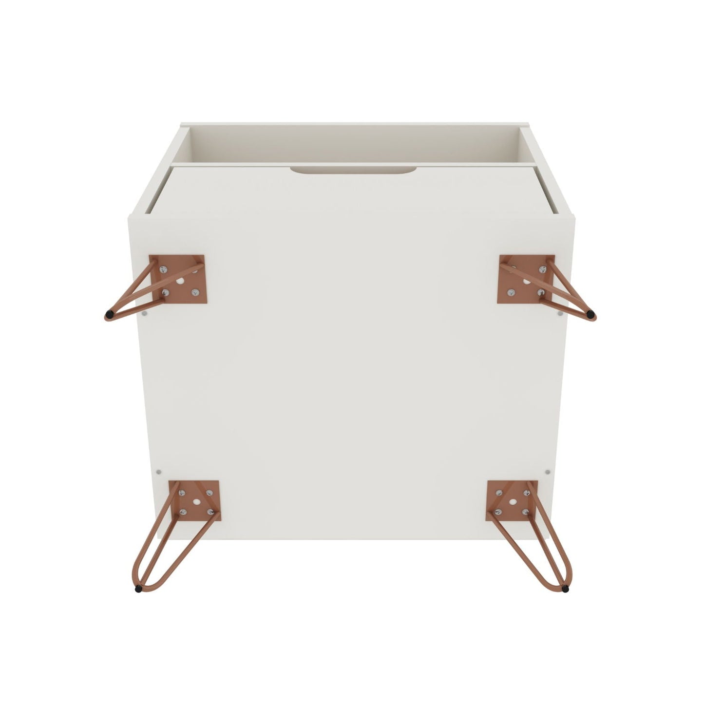 Rockefeller - Nightstand With 1 Drawer - Off White