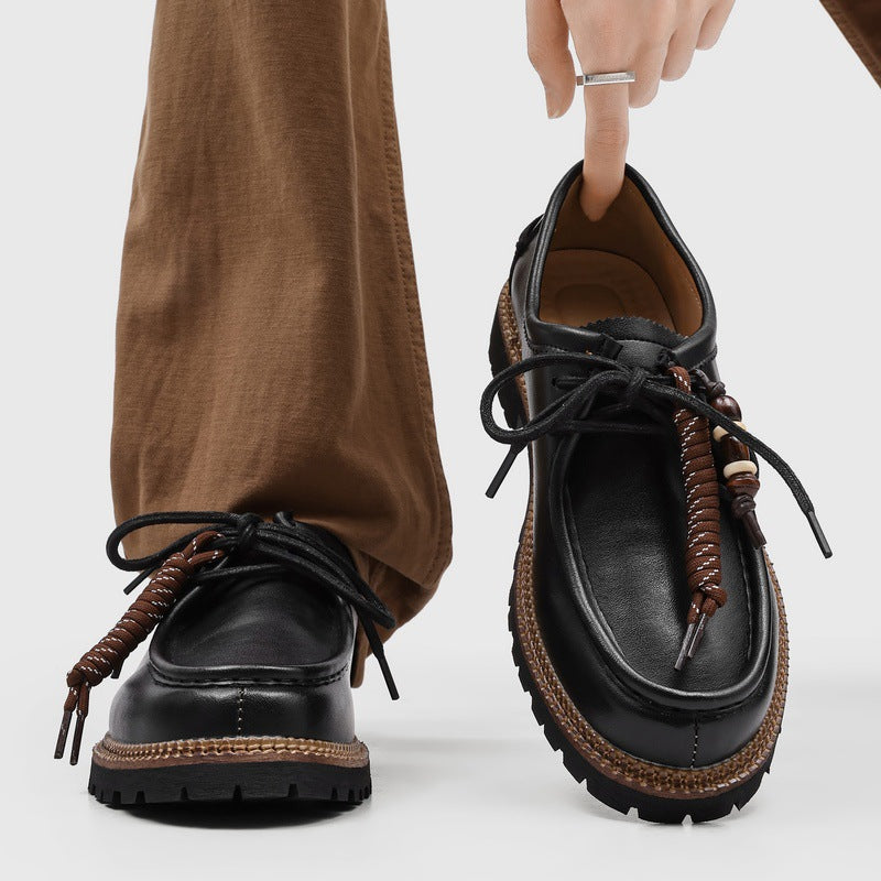 British-style Vintage Casual Mens Shoes