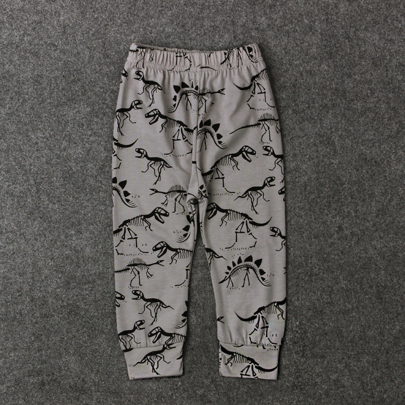 Dinosaur casual pants children's clothing