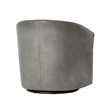 Eden - Swivel Chair With Upholstery And Hardwood Frame