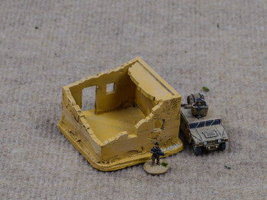 Ruined Afghan Style Hovel (MDF) - 15MMDF070