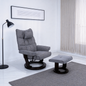 8-Point Massage Recliner with Ottoman