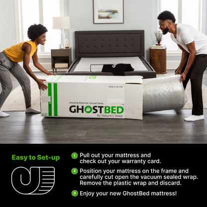 Essential - 11" Foam Mattress With Cooling Gel Memory Foam And Ghostflex Support