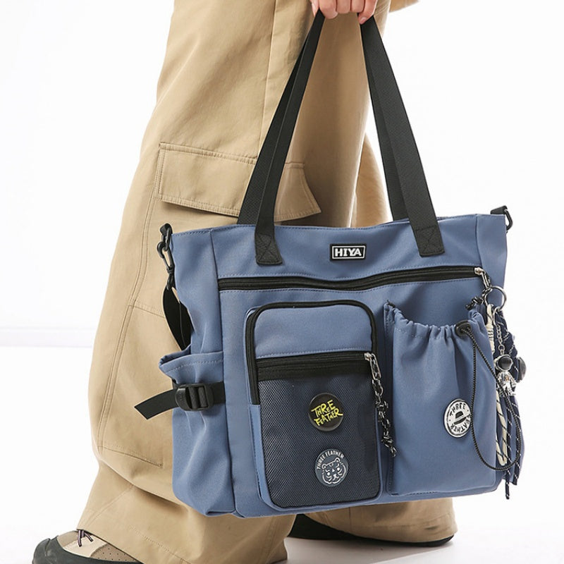 Large-Capacity Casual Messenger Bag For Teenage Students
