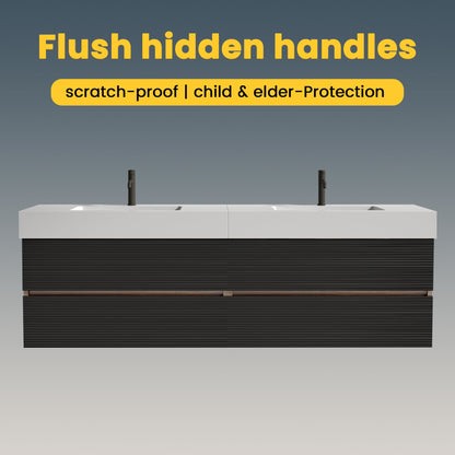 Grace 72'' Bathroom Vanity with Matt