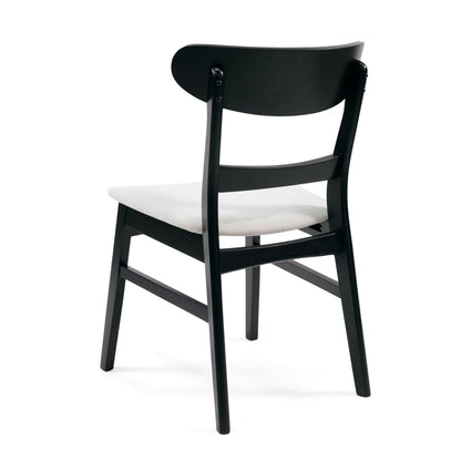 5 Piece Dining Set With Table And 4 Upholstered Chairs