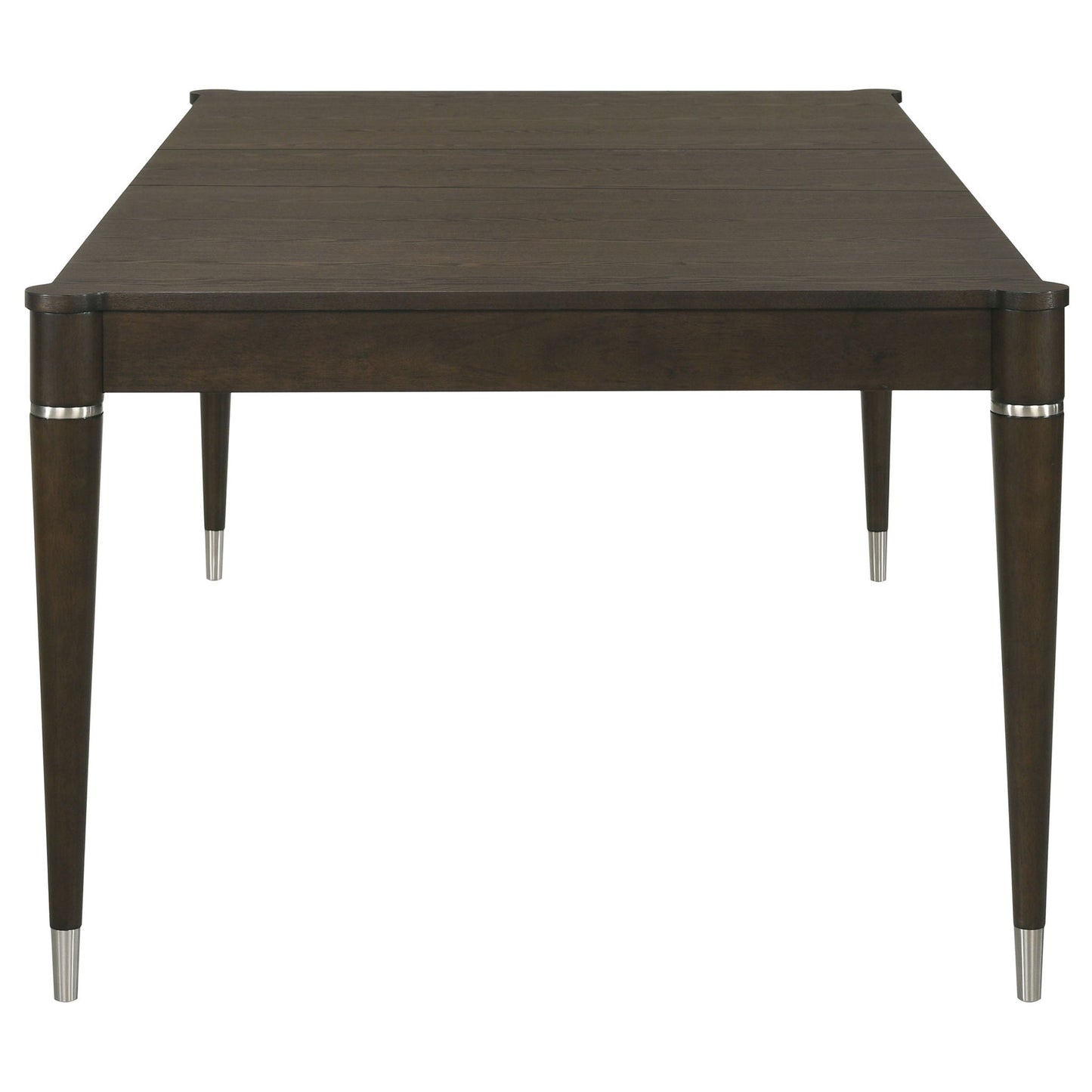Blakely - 7 Piece Rectangular Dining Set With Extendable Table Upholstered Chairs - Ash Brown