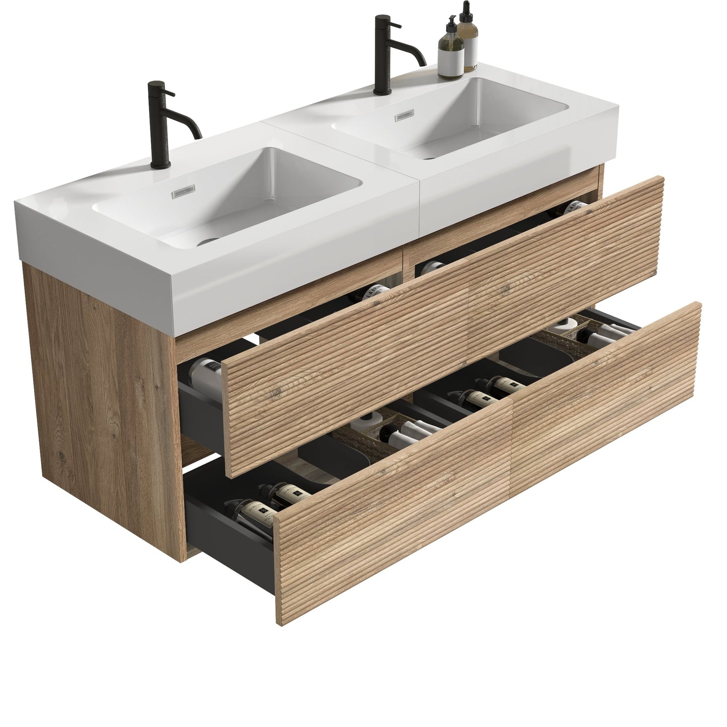 Grace 48" Bathroom Vanity with Double Drawers