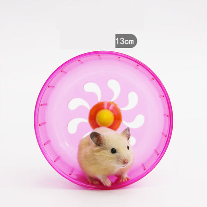 Hamster running wheel hamster cage large runner golden silk bear sports ball