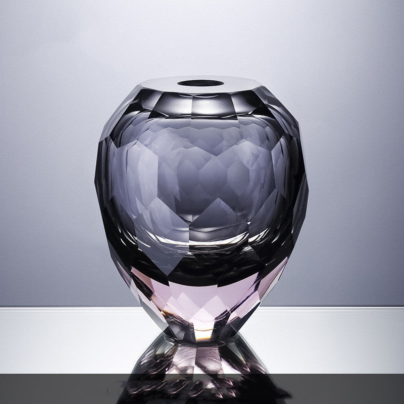 Modern Decoration Soft Decoration Flower Arrangement Glass Vase