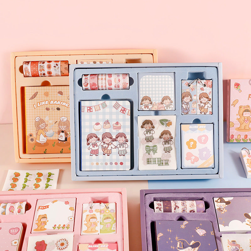 Boutique Hand Account Partner Gift Box School Supplies Stationery Set