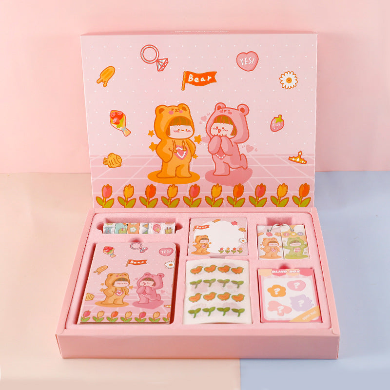 Boutique Hand Account Partner Gift Box School Supplies Stationery Set