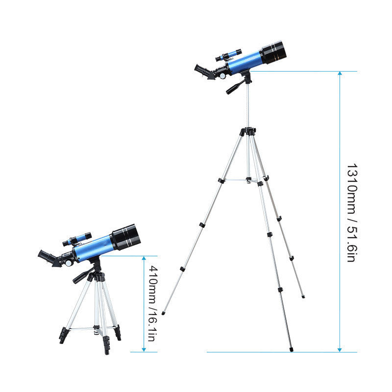 Astronomical Telescope with High Definition and Large Aperture for Night Vision Viewing