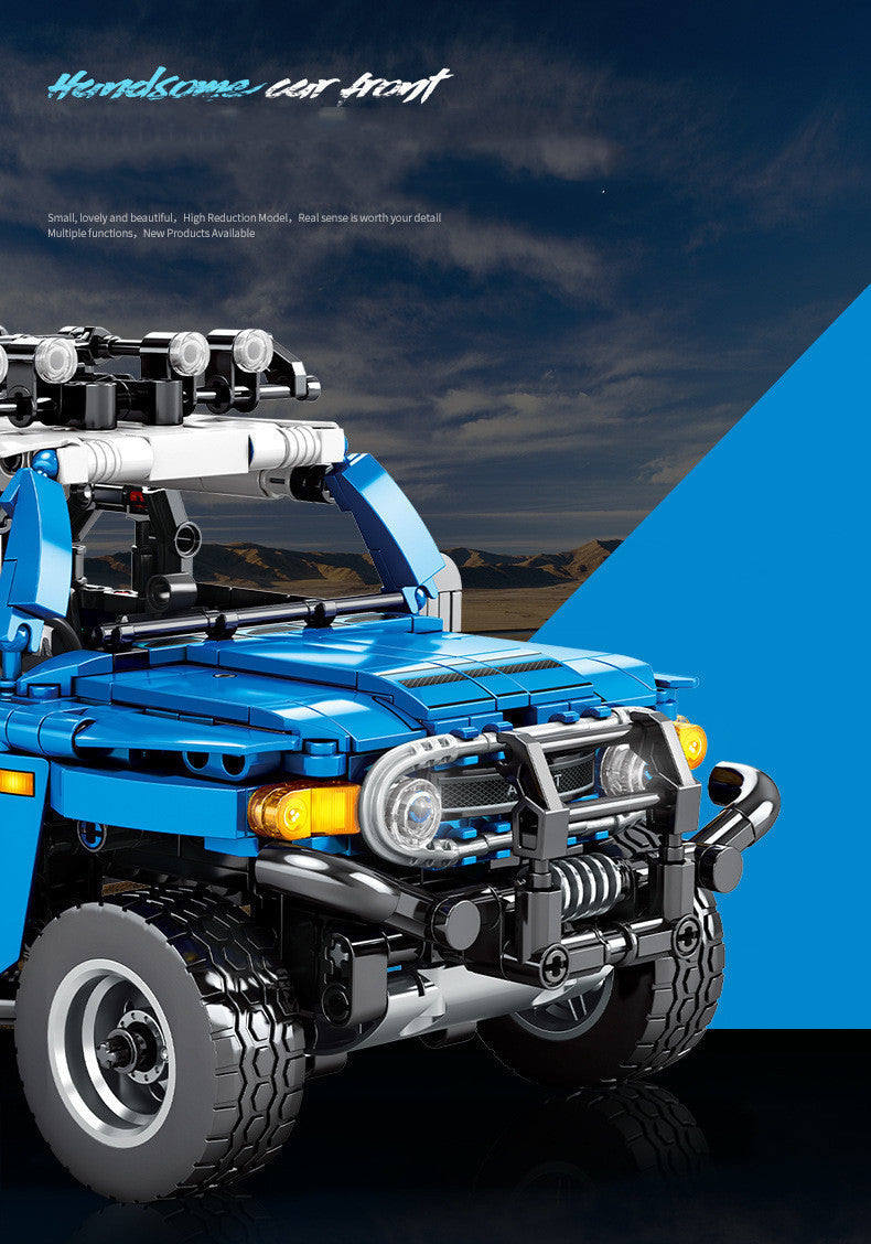 Building Block Off-road Vehicle Model Toy