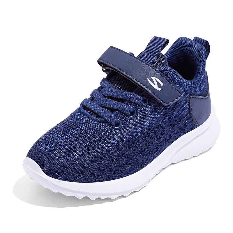 New Children'S Sports Shoes Flying Woven Boys Casual Breathable Shoes Girls