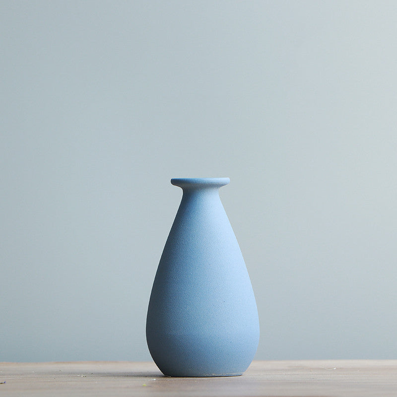 Creative Dry Vase Nordic Decoration Living Room Flower Arrangement Ceramic Small Vase Simple Modern Small Home Decoration