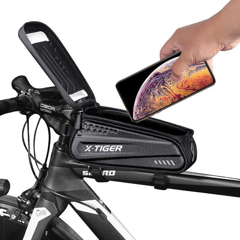 Bicycle Hard Shell Storage Package for Mountain Bike Tubes and Accessories