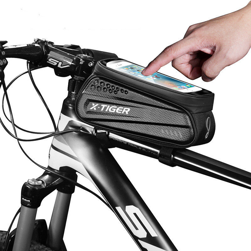 Bicycle Hard Shell Storage Package for Mountain Bike Tubes and Accessories