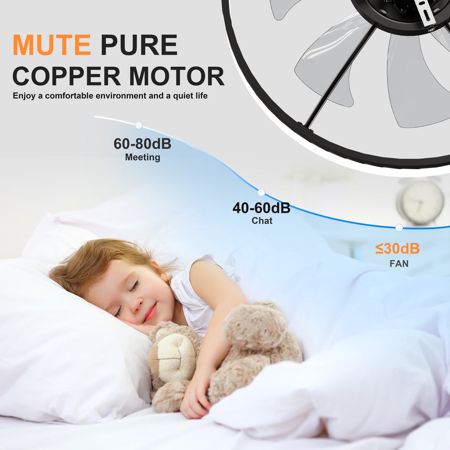 Ultra-Thin Modern LED Ceiling Fan