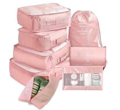 8-Piece Luggage Divider Travel Storage Packing Cubes