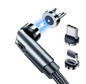 "Essager 360° Rotating Magnetic USB Charging Cable for Android & Apple and Type C