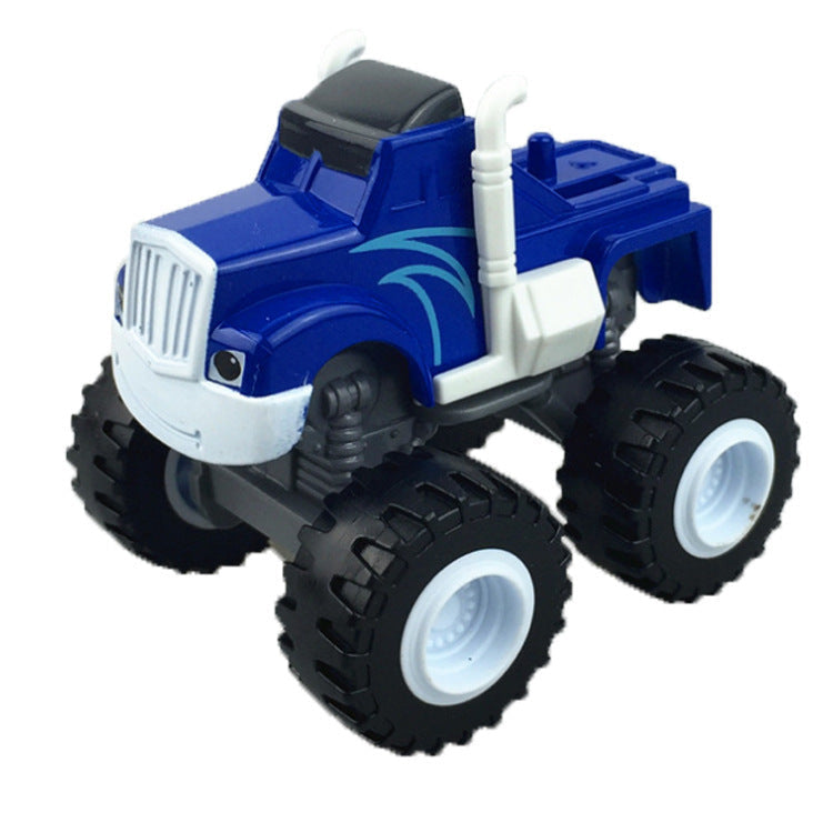 Children'S Toy Car Six Sliding Cartoon Off-Road Models Educational Mini Toys