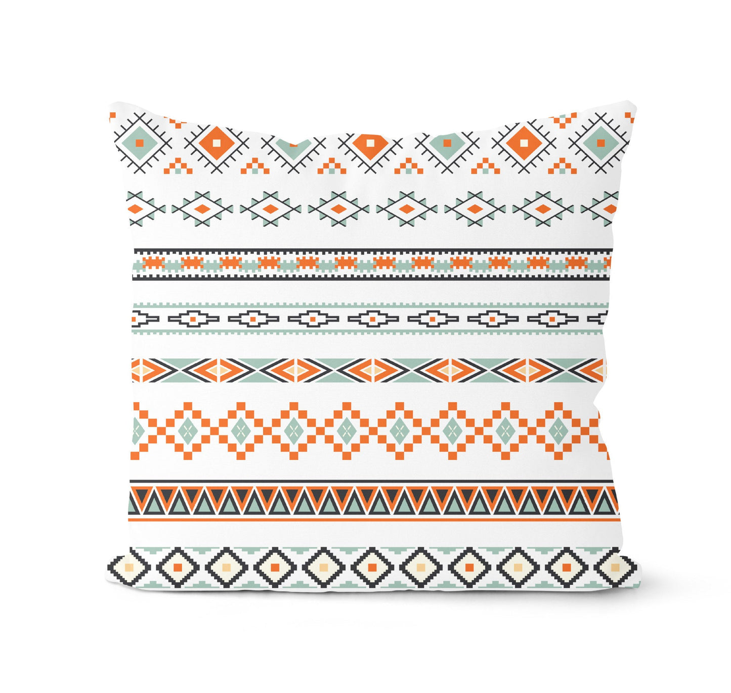 New Retro Abstract Geometric Ethnic Style Pillowcase Home Soft Furnishing American Sofa Cushion