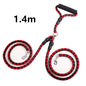 Double-Ended Traction Rope For Walking The Dog Hand-Double-Ended Traction Rope One Plus Two Leash Collar Pet Supplies Dog Collar