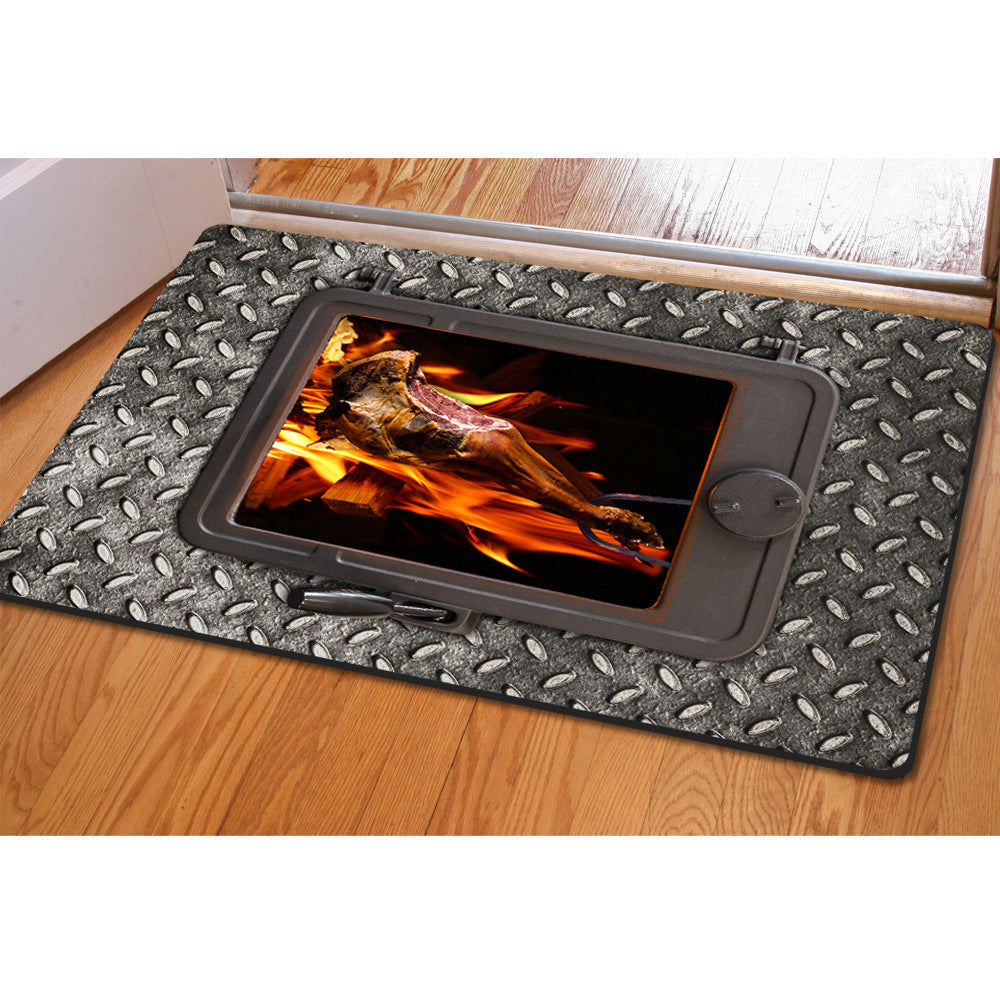 Food Printing Dining Door Mat Welcome Mat Cross-border Multi-purpose Table Mat