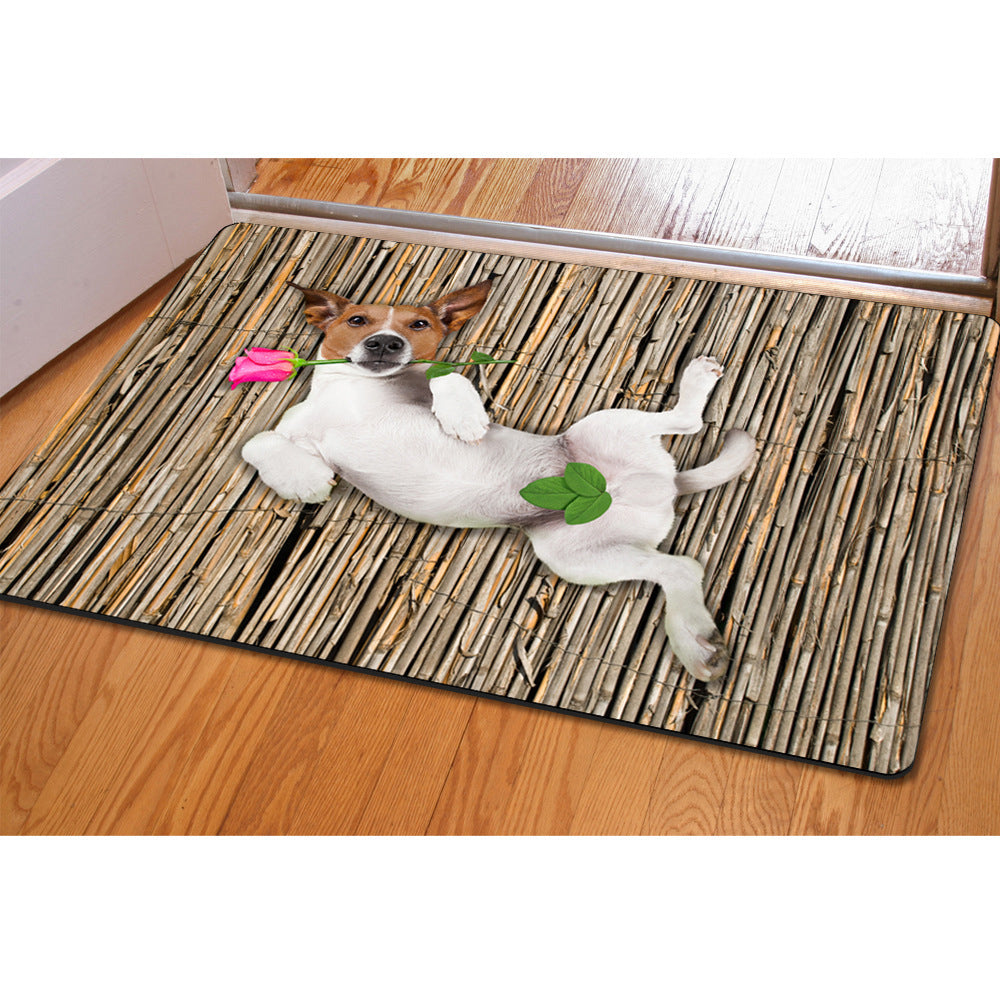 Food Printing Dining Door Mat Welcome Mat Cross-border Multi-purpose Table Mat