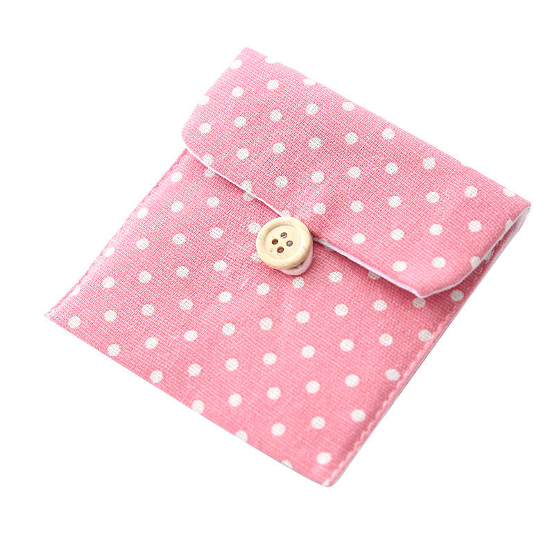 Korean Girls Canvas Coin Purse