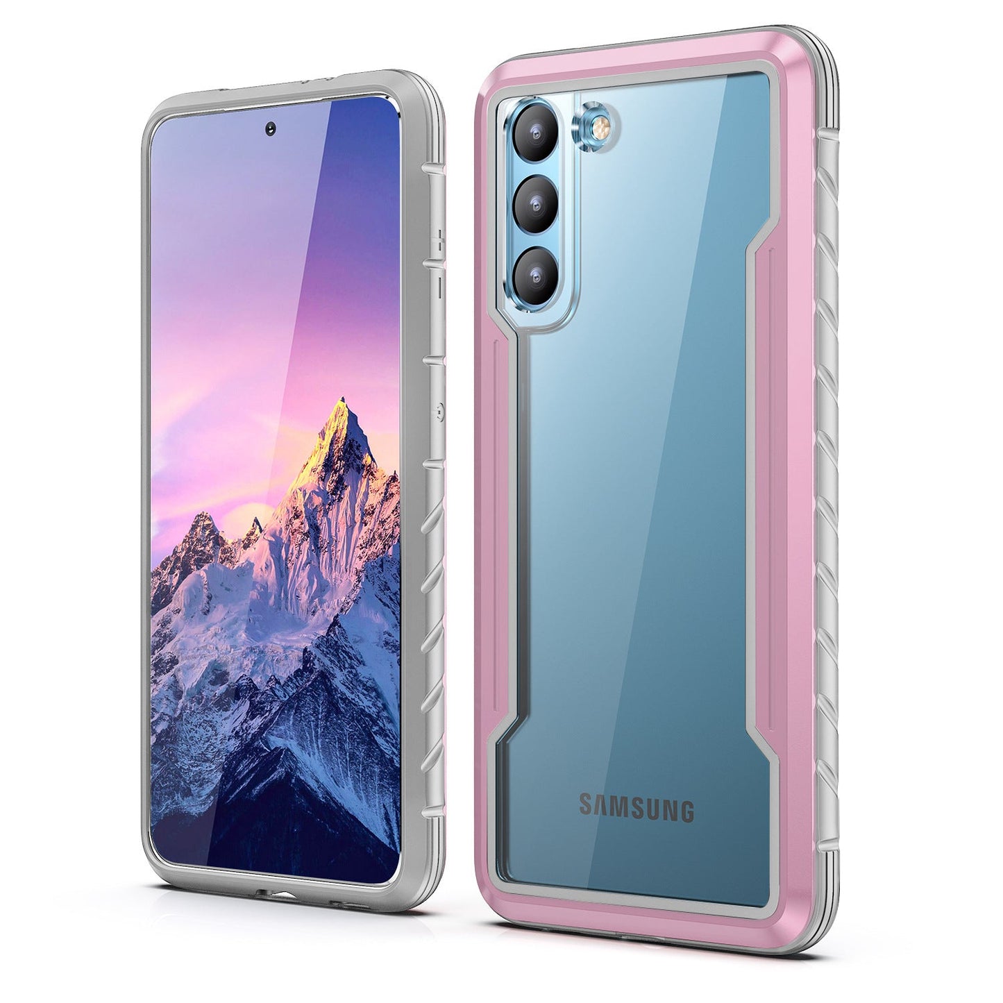 Luxury Aluminum TPU PC Full Cover For Samsung Galaxy