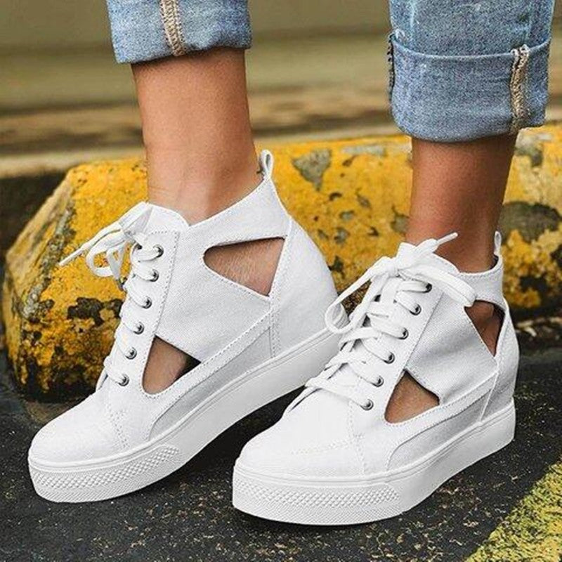 Increased Platform Casual Shoes Women