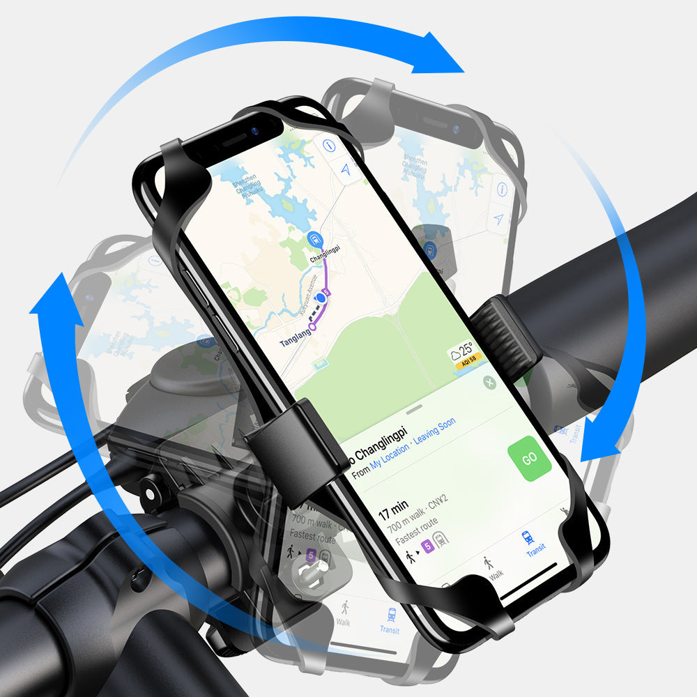 Navigation Bracket for Cell Phone, Bicycle, Electric Car, Motorcycle, Fixed Frame, Pedal Battery
