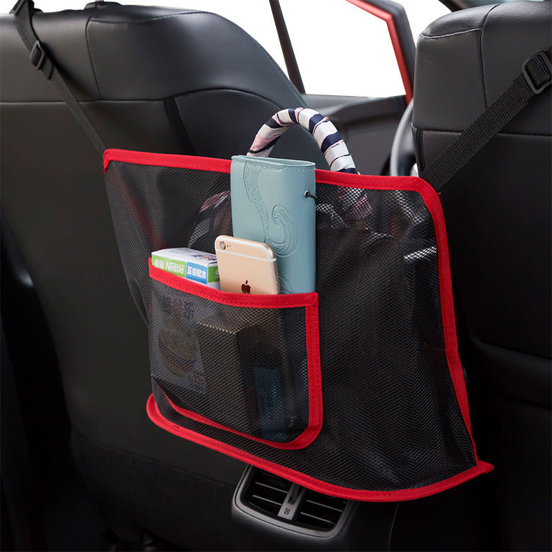 Car Two Seat Storage Net Pocket Storage Bag