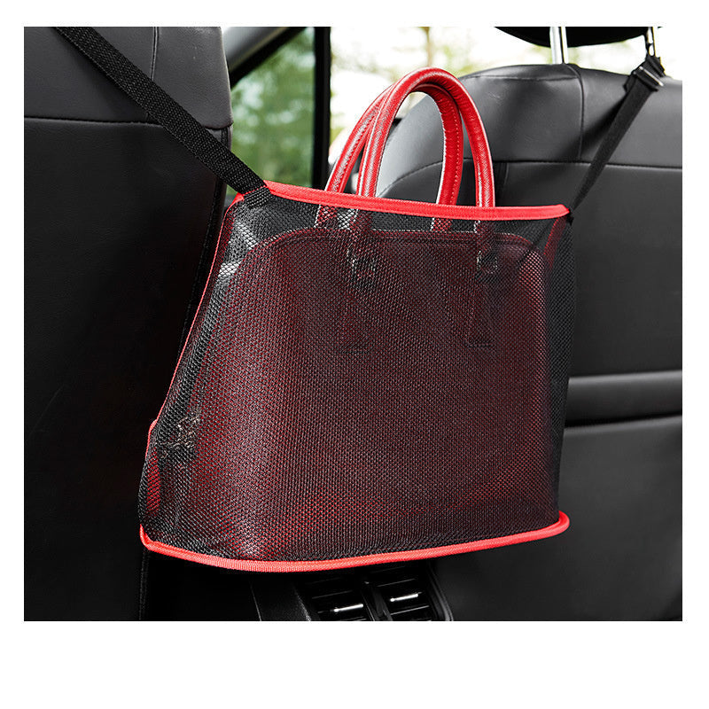 Car Two Seat Storage Net Pocket Storage Bag