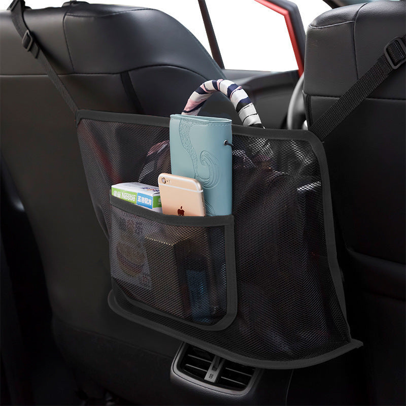 Car Two Seat Storage Net Pocket Storage Bag